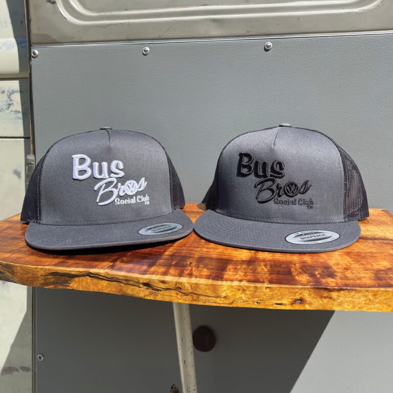 Bus Bros Snapback Black & White 1