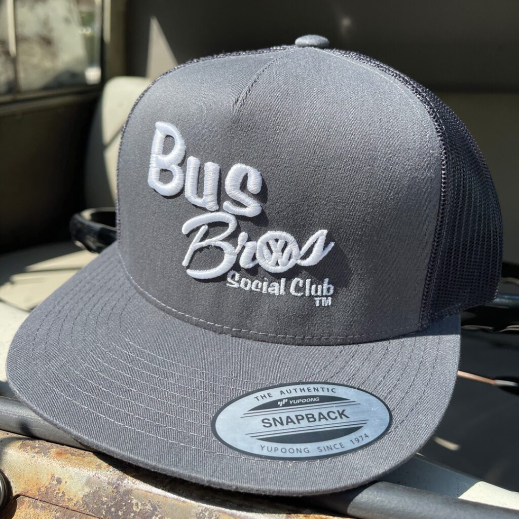 Bus Bros Snapback White 2