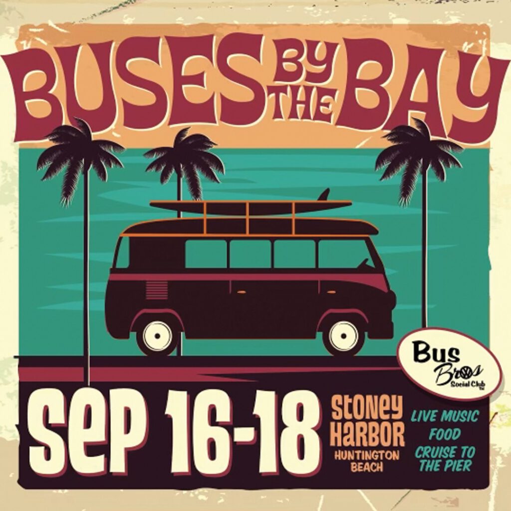 Buses By The Bay 2022 Poster