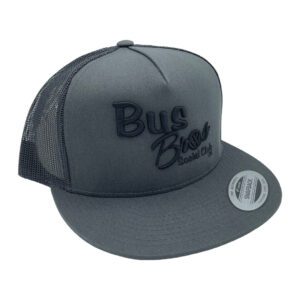 Black Snapback Hat Bus Bros Online Shop, Volkswagen Lifestyle Product Image