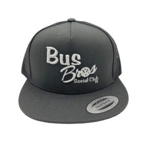 White Snapback Hat Bus Bros Online Shop, Volkswagen Lifestyle Product Image