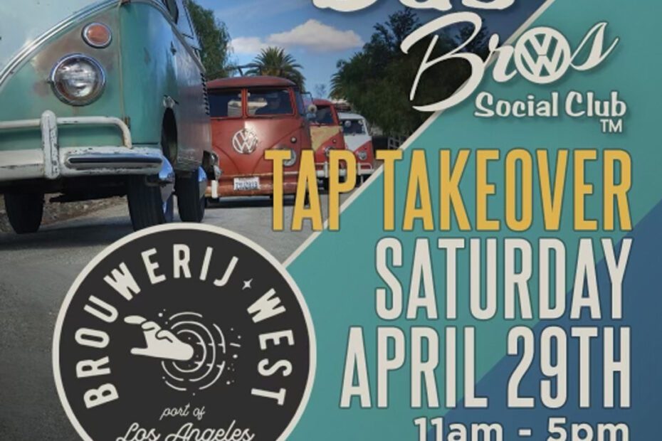 Tap Takeover Brouwerij West 2023 Poster