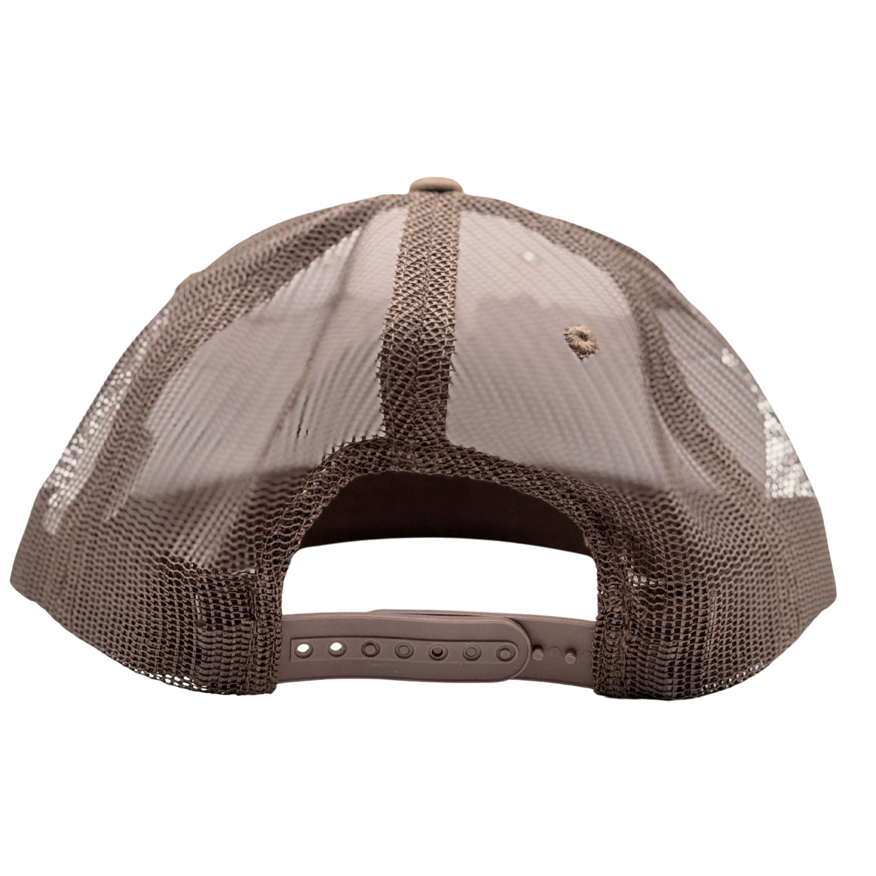 Bus Bros Keep Pushin Snapback Hat - Brown - Back