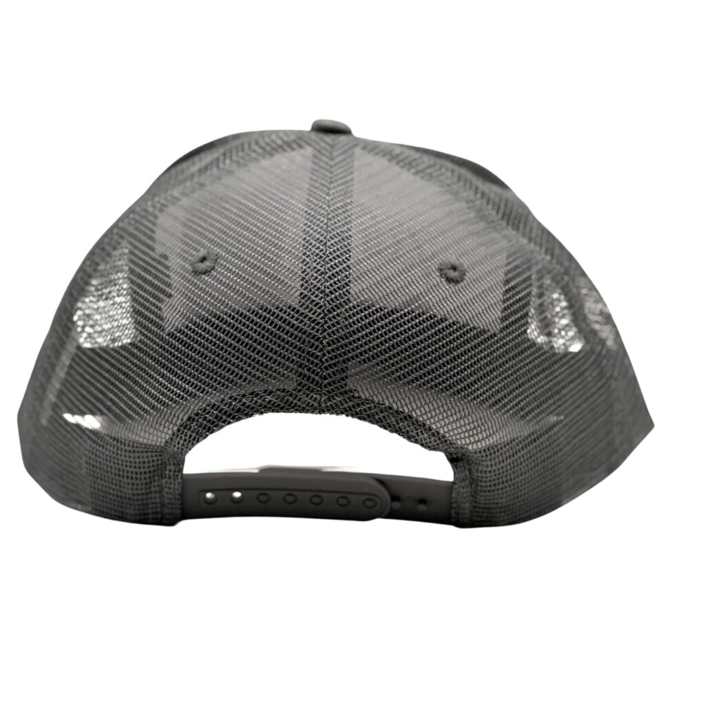 Bus Bros Keep Pushin Snapback Hat - Grey - Back